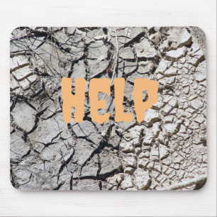 drought dry earth no rain climate change help mouse mat