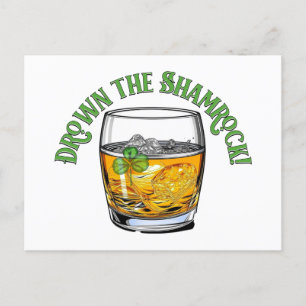 Drown the Shamrock Sheelah’s Day Postcard