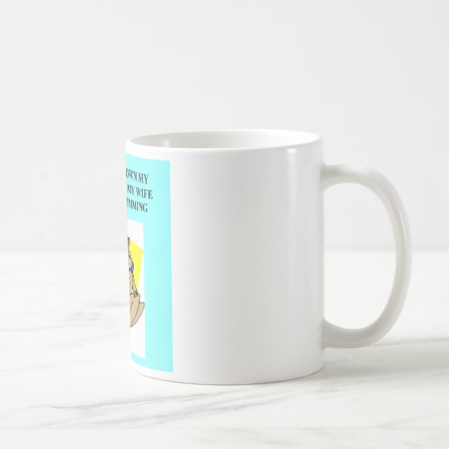 drowning your troubles coffee mug (Right)