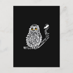 Drowsy Owl Postcard