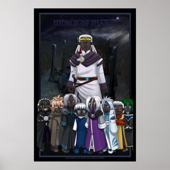 Drowtales : Moonless age : Chapter 2 cover Poster (Front)