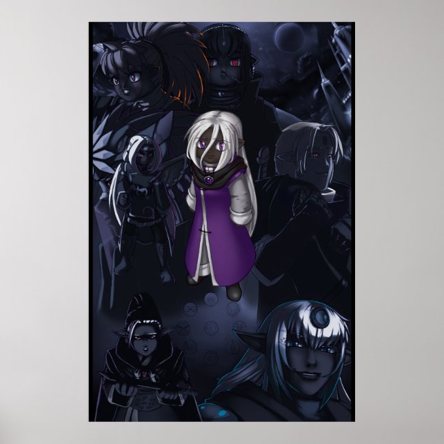 Drowtales : Moonless age : preview chapters Poster (Front)