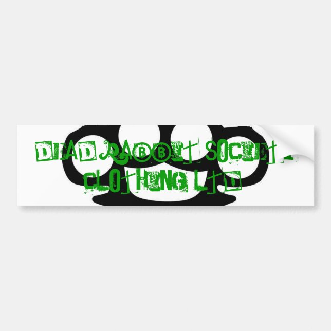 DRS Brass Knuckles Sticker (Front)