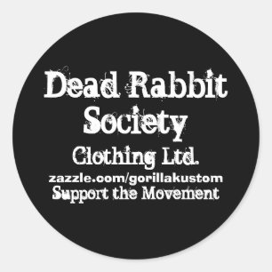 DRS Support the Movement Classic Round Sticker