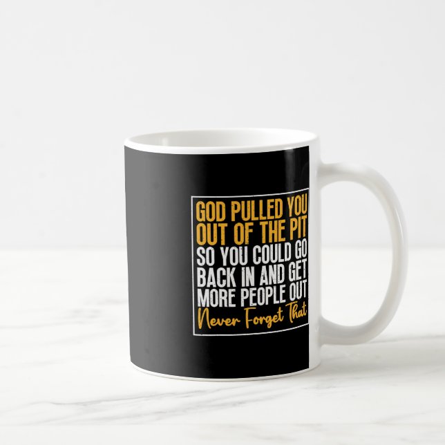 Drug Addiction Awareness To Stop Overdose Motivati Coffee Mug (Right)
