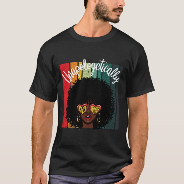 Drug African American Empowered Black Women  T-Shirt (Front)