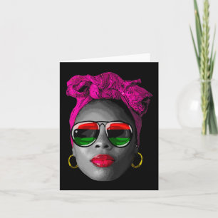 Drug Afro Doll Queen S For Women Black History Mon Card