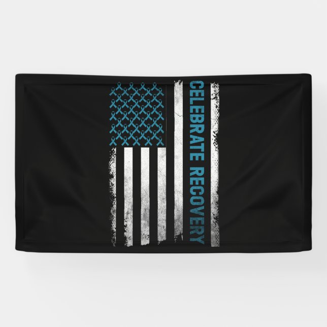 Drug Alcohol Addiction Recovery Celebrate Recovery Banner (Horizontal)