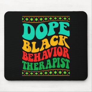 Drug Black Behaviour Therapist Black History Month Mouse Mat