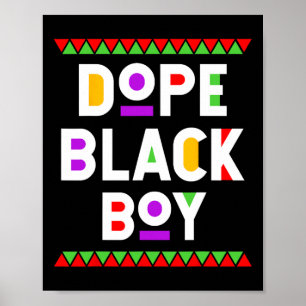 Drug Black Boy African American Black History Mont Poster