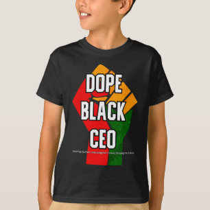 Drug Black Ceo Black History Month T-Shirt