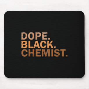 Drug Black Chemist Melanin Black Month African Che Mouse Mat