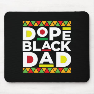 Drug Black Dad Afro American African Fathers Day J Mouse Mat