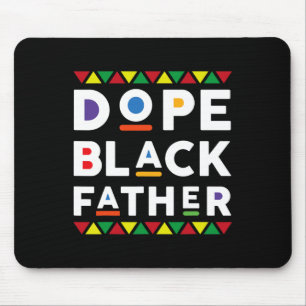 Drug Black Dad Afro American African Fathers Day J Mouse Mat