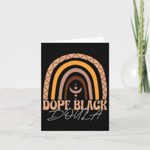 Drug Black Doula African American Midwife Birth La Card