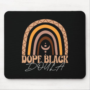 Drug Black Doula African American Midwife Birth La Mouse Mat
