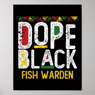 Drug Black Fisher Black History Month Poster