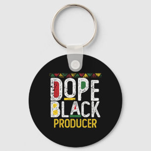 Drug Black Producer Black History Month Key Ring