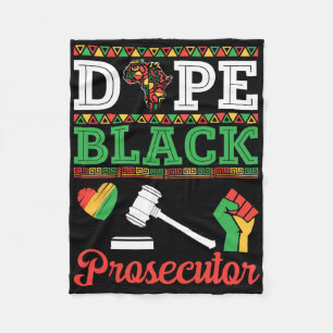 Drug Black Prosecutor Pan African American Pride S Fleece Blanket