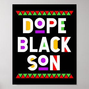 Drug Black Son African American Black History Mont Poster