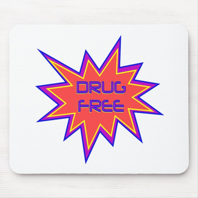 Drug Free Mouse Mat (Front)