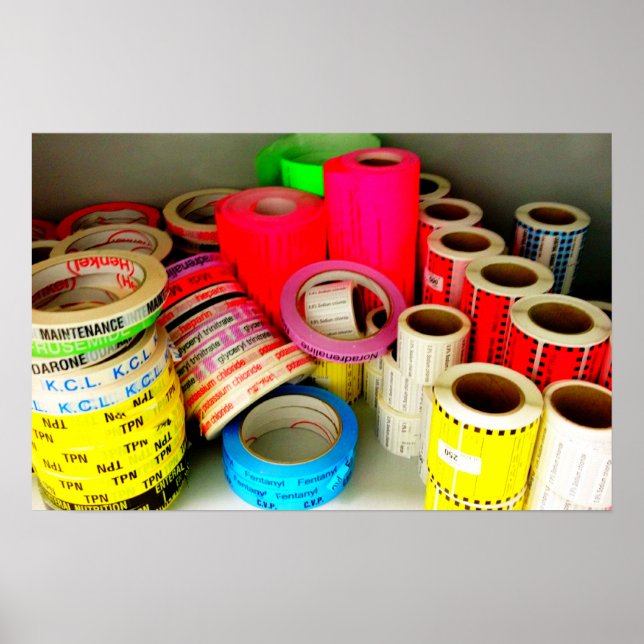 DRUG LABELS POSTER (Front)