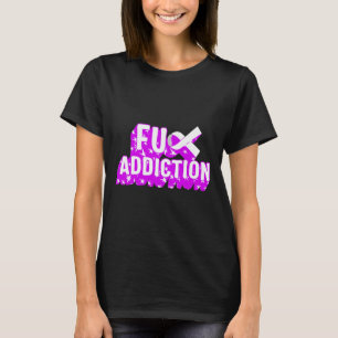 Drug Overdose Awareness Addiction Ribbon Drug Addi T-Shirt