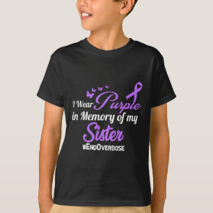 Drug Overdose Awareness Memory T-Shirt
