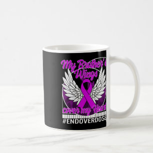 Drug Overdose Awareness My Brother's Wings Cover M Coffee Mug