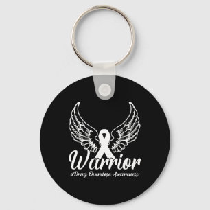 Drug Overdose Awareness Purple Wing  Key Ring