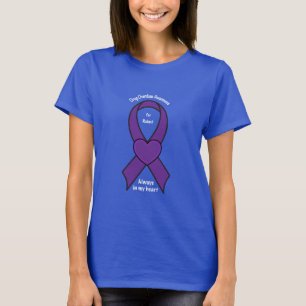 Drug Overdose Awareness Ribbon Name Customisable T-Shirt