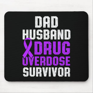 Drug Overdose Awareness Warrior Survivor 10 Mouse Mat
