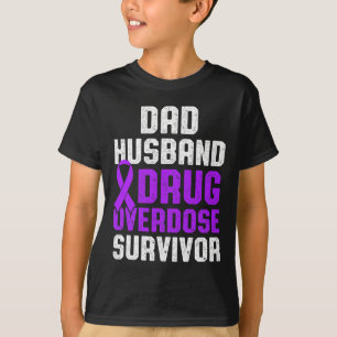 Drug Overdose Awareness Warrior Survivor 10 T-Shirt