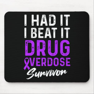 Drug Overdose Awareness Warrior Survivor 11 Mouse Mat