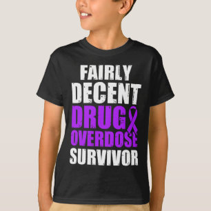 Drug Overdose Awareness Warrior Survivor 1 T-Shirt