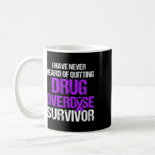 Drug Overdose Awareness Warrior Survivor 21 Coffee Mug