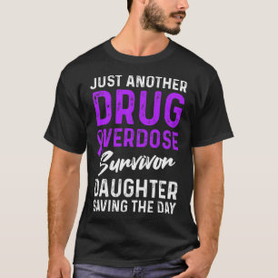 Drug Overdose Awareness Warrior Survivor 27 T-Shirt