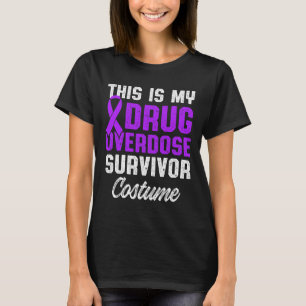 Drug Overdose Awareness Warrior Survivor 34 T-Shirt