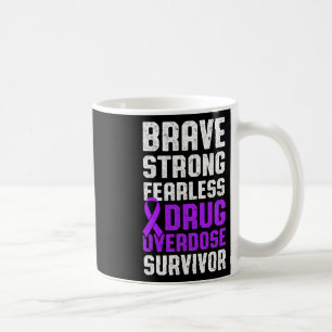 Drug Overdose Awareness Warrior Survivor 41 Coffee Mug