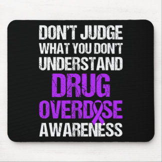 Drug Overdose Awareness Warrior Survivor 4 Mouse Mat