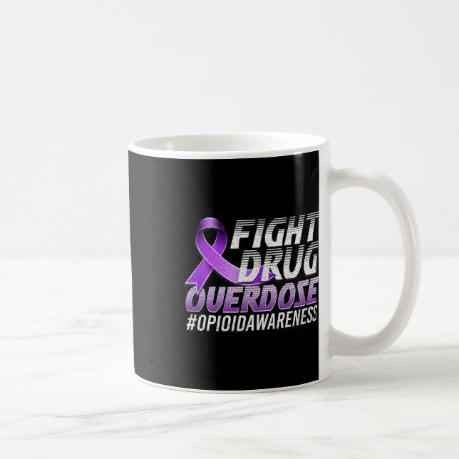 Drug Overdose Opioid Awareness 2  Coffee Mug (Right)