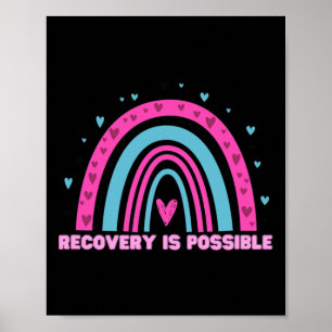 Drug Recovery Is Possible Month Overdose Awareness Poster