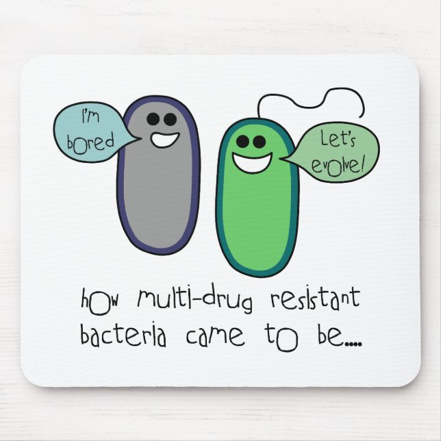 Drug Resistance Mouse Mat (Front)