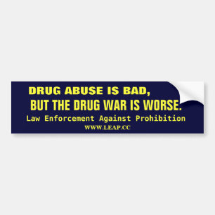 DRUG WAR, LEGALIZE BUMPER STICKER