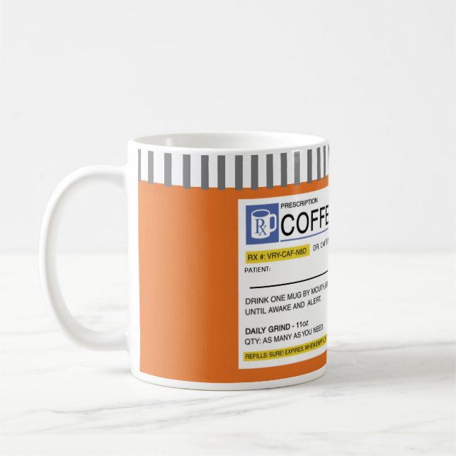 DRUGS COFFEE MUG (Left)