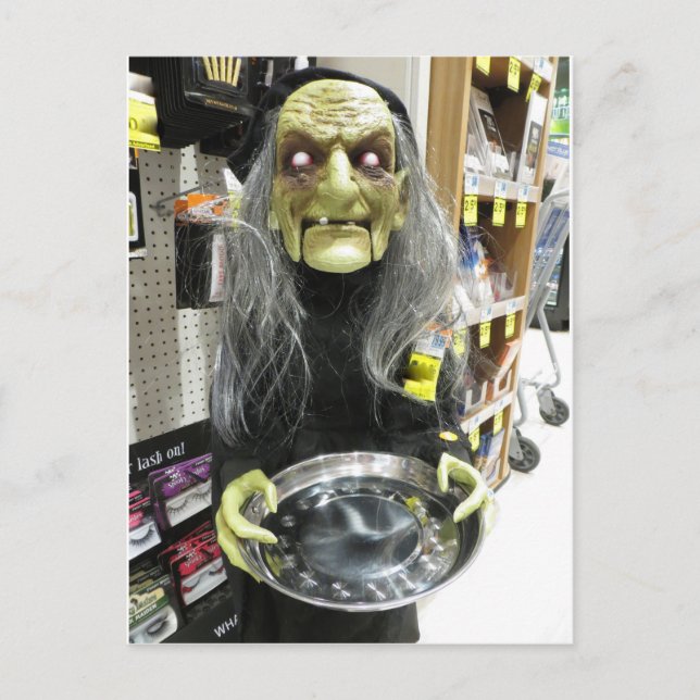 Drugstore Witch Postcard (Front)