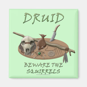 Druid: Beware the Squirrels Magnet