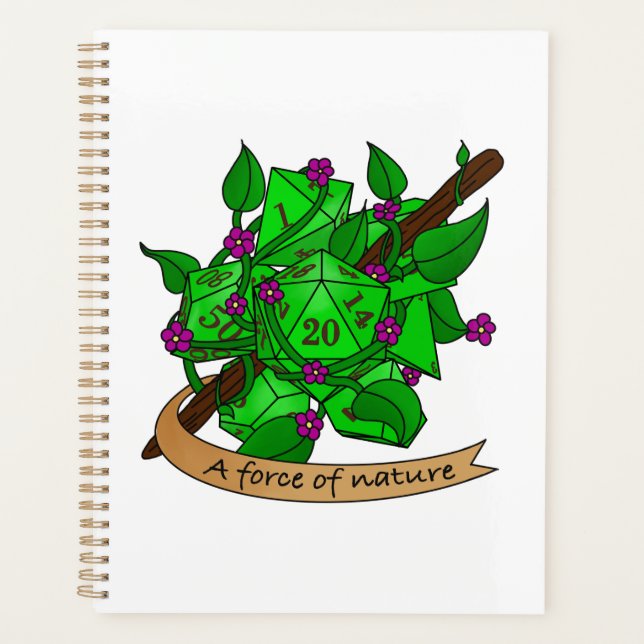 Druid Dice Design Planner (Front)