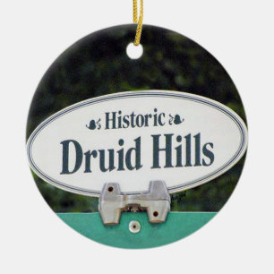 Druid Hills, Druid Hills Atlanta, Druid Hills Ceramic Tree Decoration
