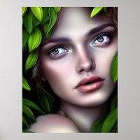 Druid Nature Goddess Woman fantasy art